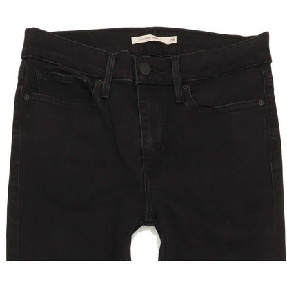 Levi's Slimming Women Black Skinny Slim Stretch Jeans W28 L32