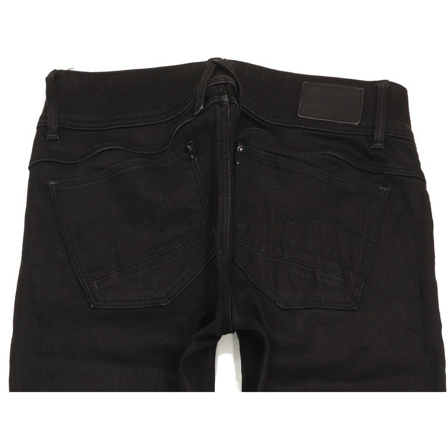 G-Star Lynn Mid Women Black Skinny Slim Stretch Jeans W29 L32