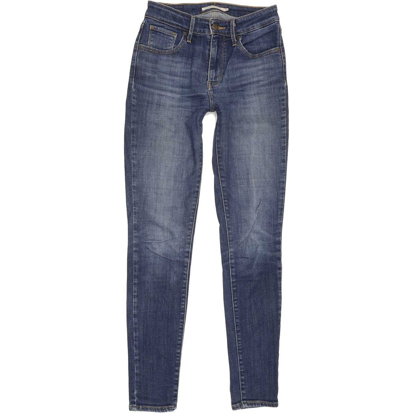 Levi's 721 High Rise Women Blue Skinny Stretch Jeans W26 L30