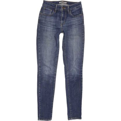 Levi's 721 High Rise Women Blue Skinny Stretch Jeans W26 L30