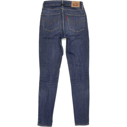 Levi's 721 High Rise Women Blue Skinny Stretch Jeans W26 L30