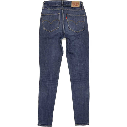 Levi's 721 High Rise Women Blue Skinny Stretch Jeans W26 L30