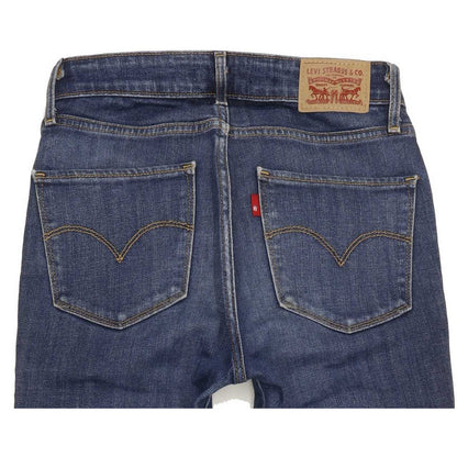 Levi's 721 High Rise Women Blue Skinny Stretch Jeans W26 L30