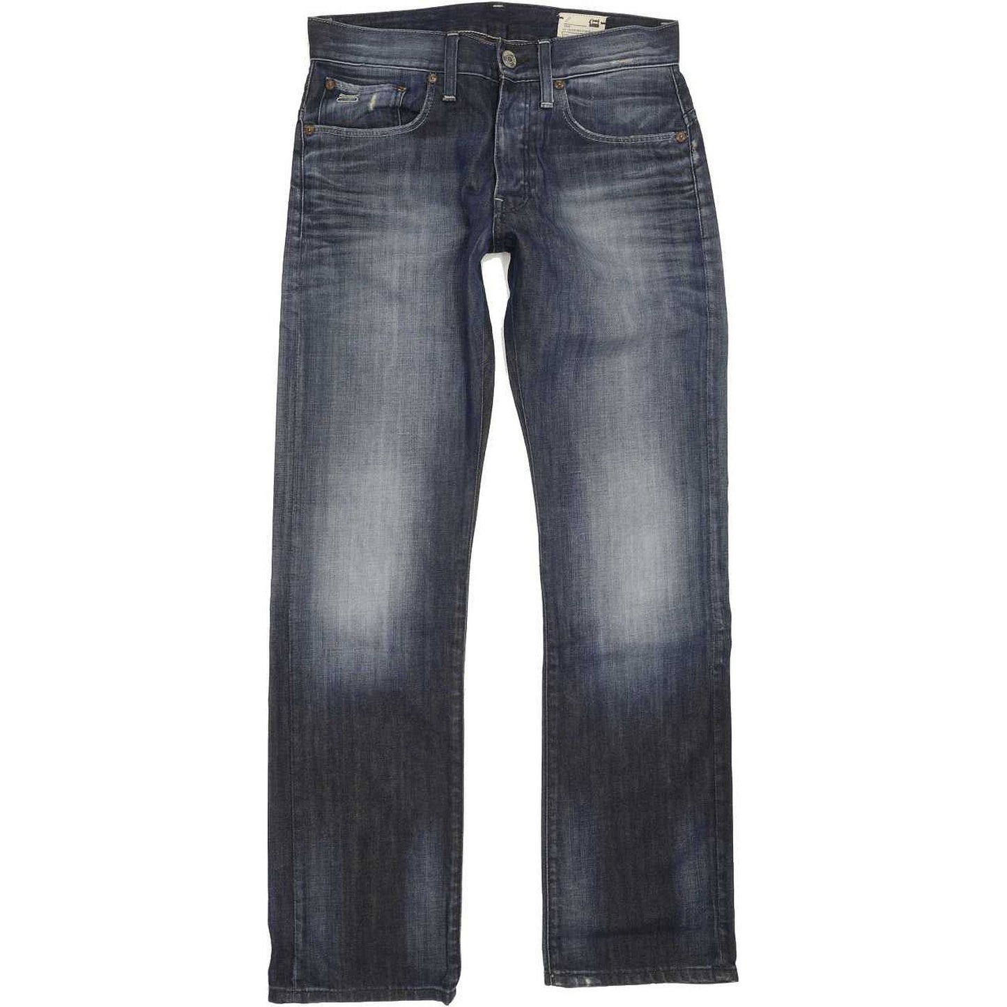 G-Star Men Blue Straight Regular Jeans W29 L32