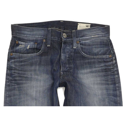 G-Star Men Blue Straight Regular Jeans W29 L32