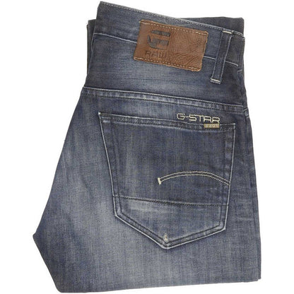 G-Star Men Blue Straight Regular Jeans W29 L32