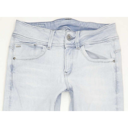 G-Star Lynn Mid Women Blue Skinny Slim Stretch Jeans W26 L29