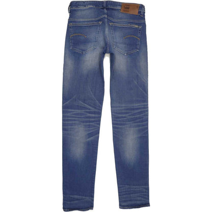 G-Star 3301 Men Blue Tapered Slim Stretch Jeans W29 L34