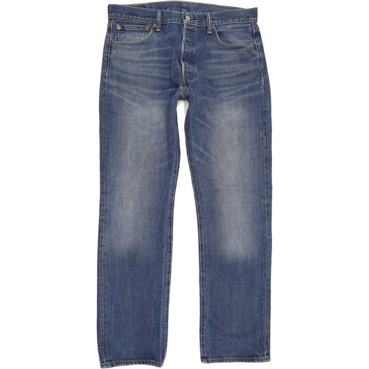 Levi's 501 Men Blue Straight Regular Jeans W34 L31
