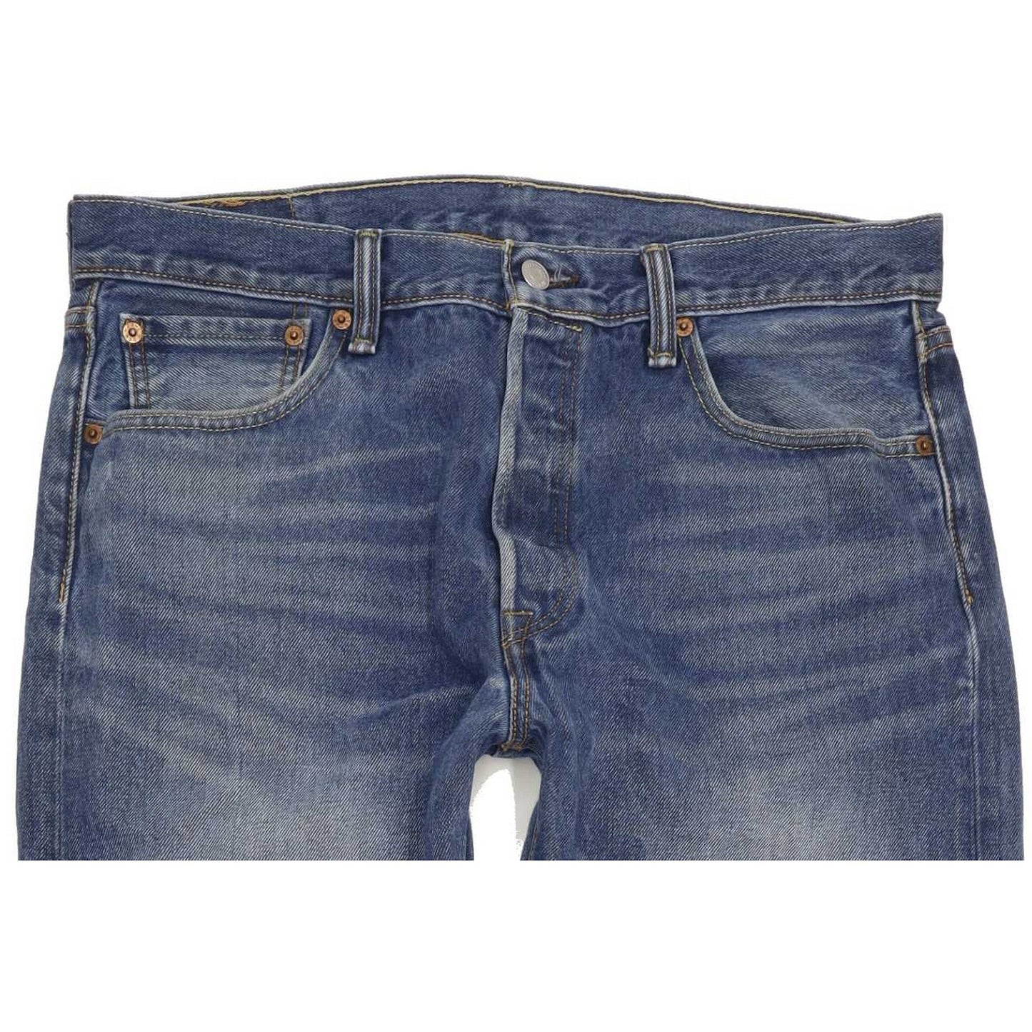 Levi's 501 Men Blue Straight Regular Jeans W34 L31