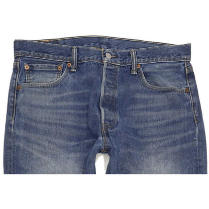 Levi's 501 Men Blue Straight Regular Jeans W34 L31