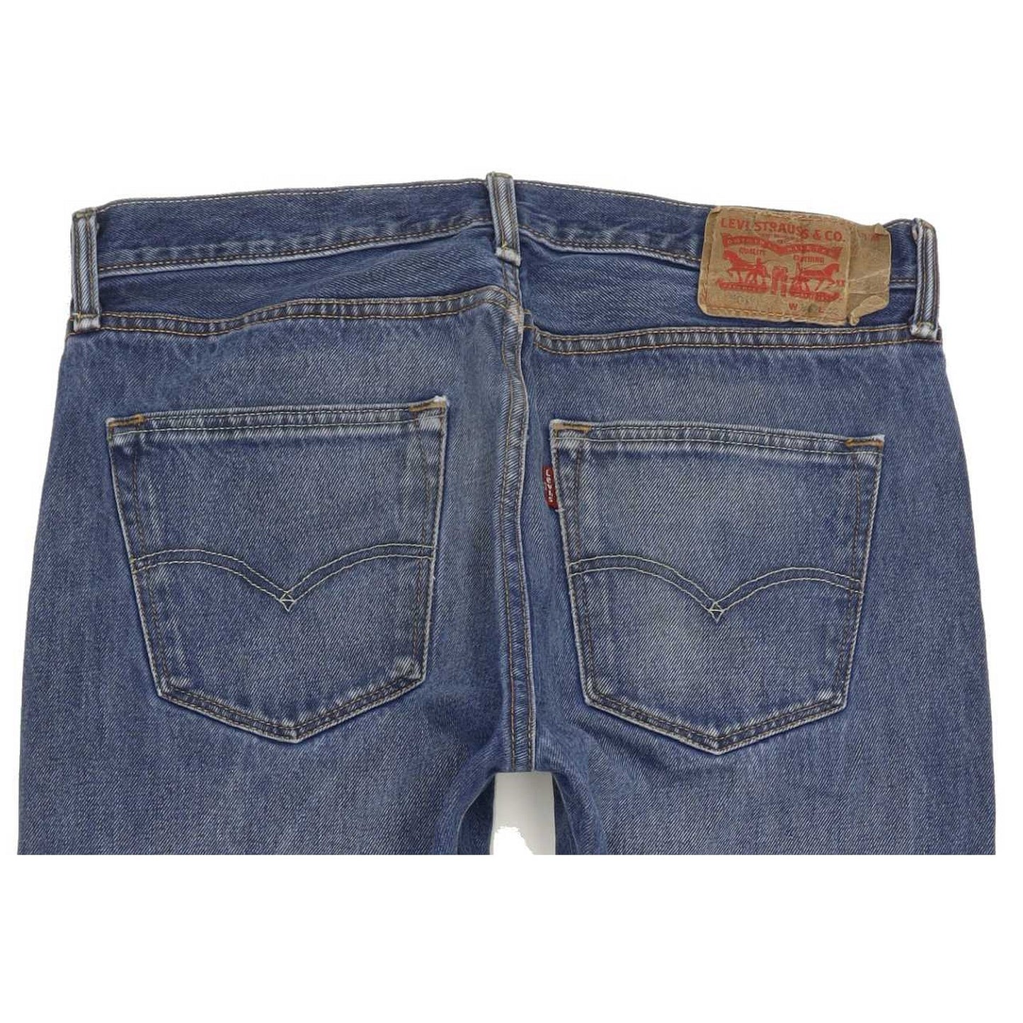Levi's 501 Men Blue Straight Regular Jeans W34 L31
