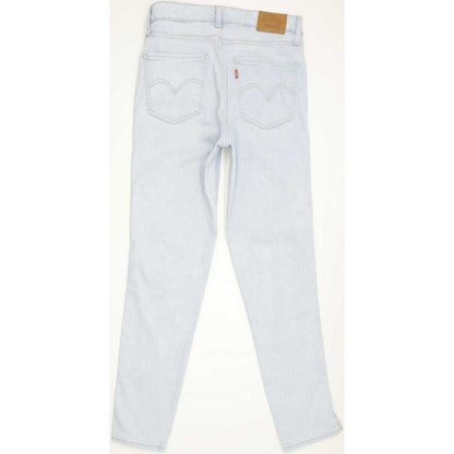 Levi's 721 High Rise Ankle Women Blue Skinny Stretch Jeans W27 L27