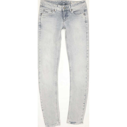 G-Star 3301 Women Grey Skinny Slim Stretch Jeans W28 L32