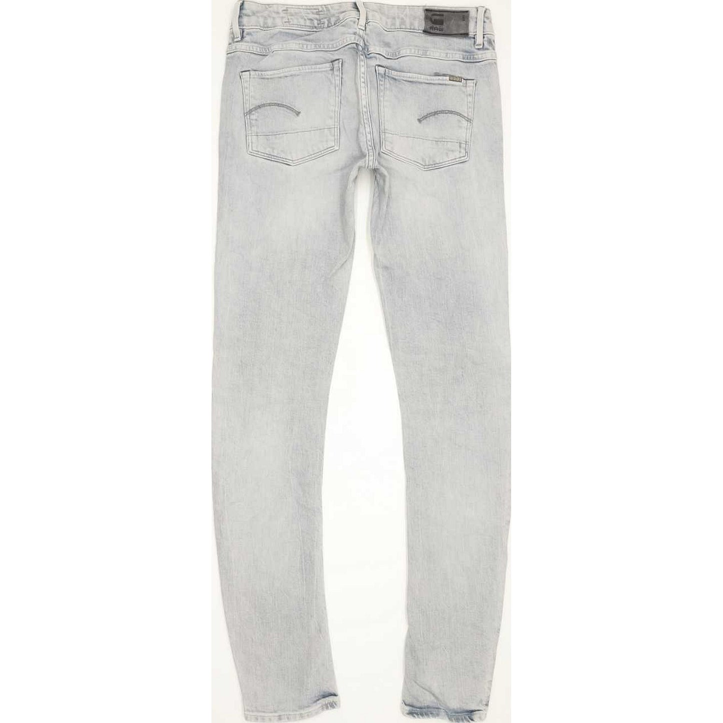 G-Star 3301 Women Grey Skinny Slim Stretch Jeans W28 L32