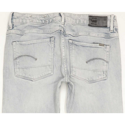 G-Star 3301 Women Grey Skinny Slim Stretch Jeans W28 L32