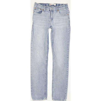 Levi's 512 Kids Blue Tapered Slim Stretch Jeans W26 L30