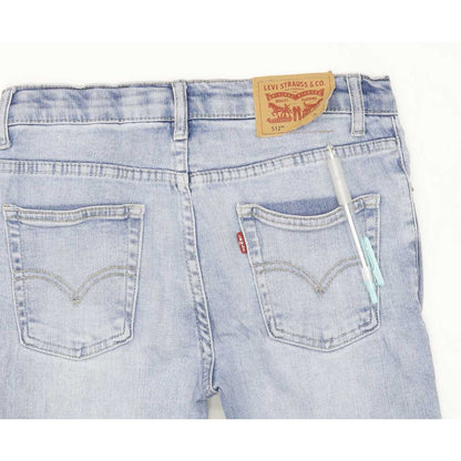 Levi's 512 Kids Blue Tapered Slim Stretch Jeans W26 L30