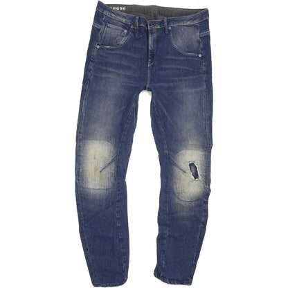 G-Star Arc 3D Women Blue Tapered Loose Jeans W27 L32