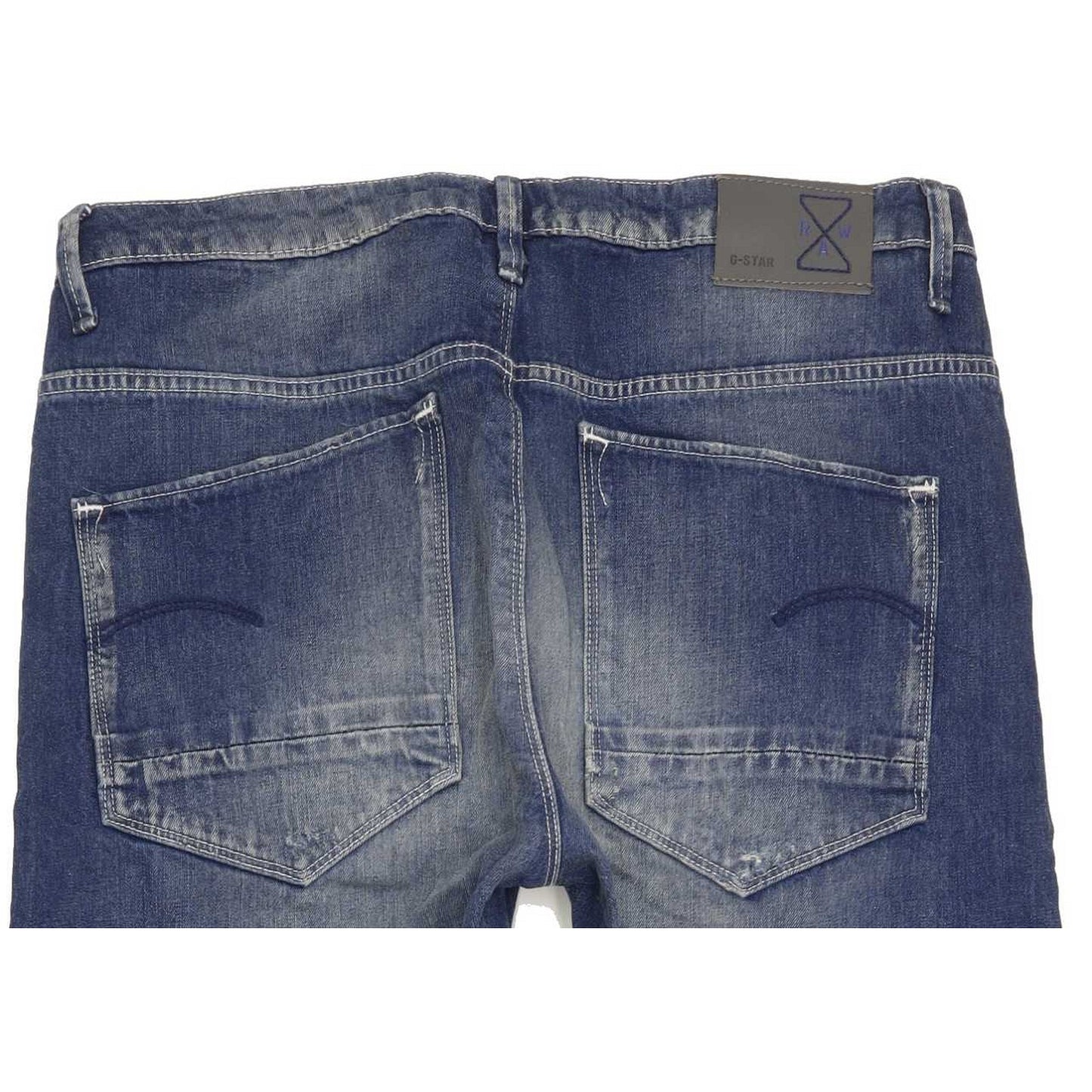 G-Star Arc 3D Women Blue Tapered Loose Jeans W27 L32