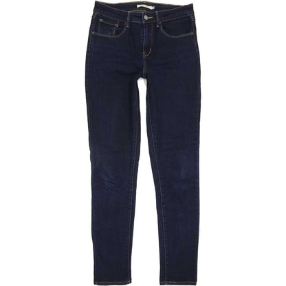 Levi's High Rise Women Blue Skinny Stretch Jeans W27 L30