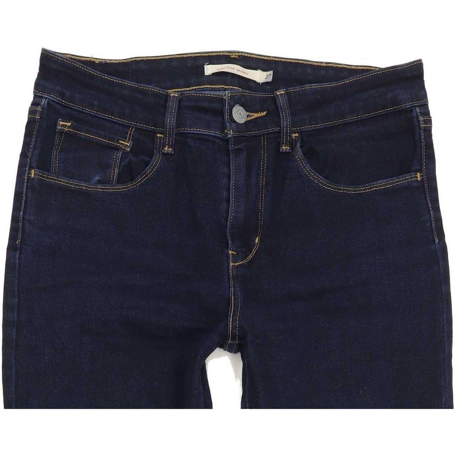 Levi's High Rise Women Blue Skinny Stretch Jeans W27 L30