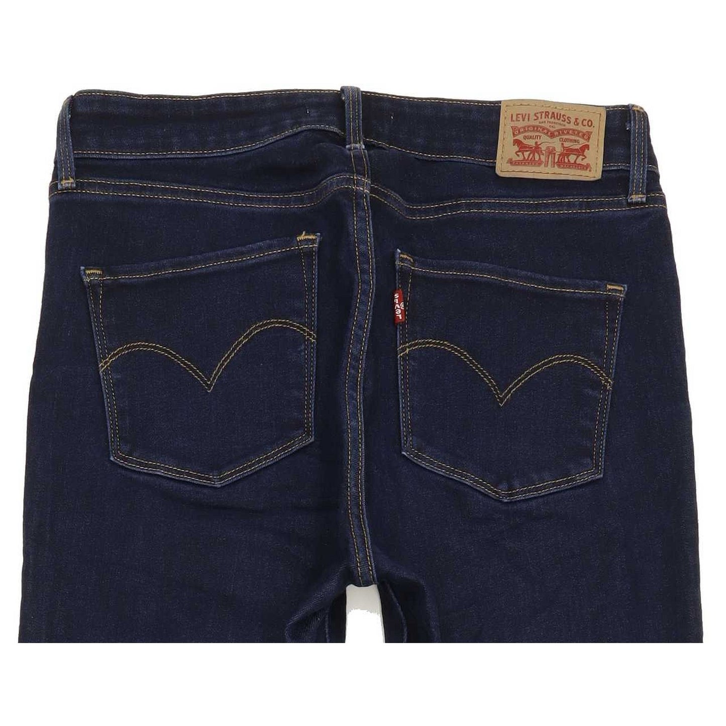 Levi's High Rise Women Blue Skinny Stretch Jeans W27 L30