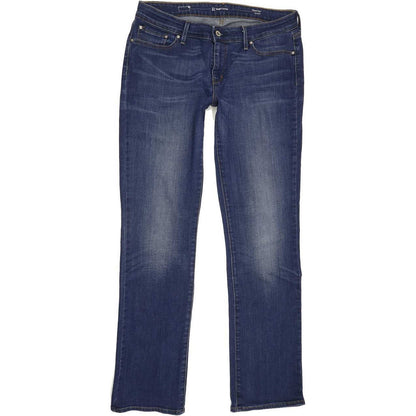 Levi's Slight Curve Women Blue Straight Classic Stretch Jeans W32 L32