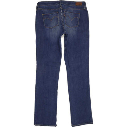 Levi's Slight Curve Women Blue Straight Classic Stretch Jeans W32 L32