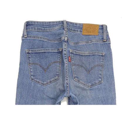 Levi's 721 High Rise Women Blue Skinny Stretch Jeans W25 L30