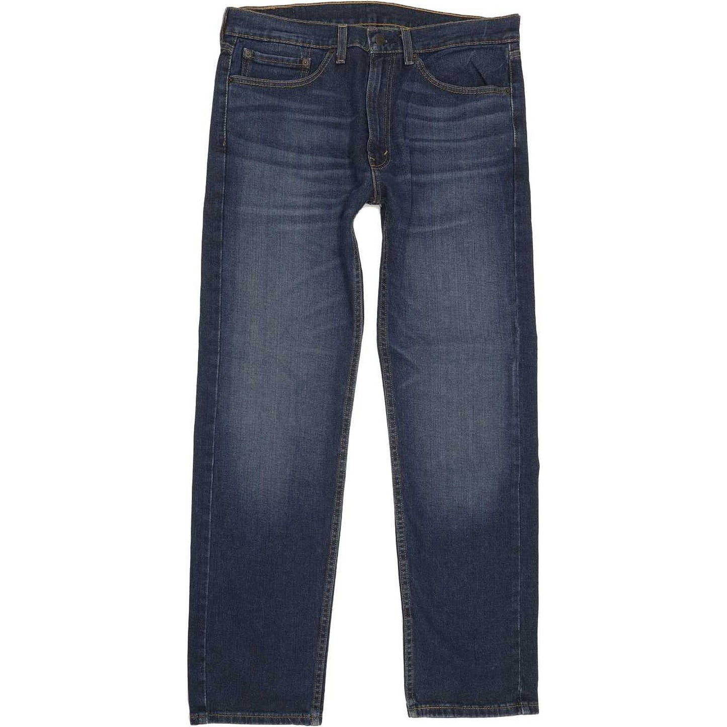 Levi's 505 Men Blue Straight Regular Stretch Jeans W35 L32