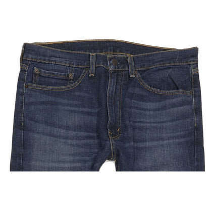 Levi's 505 Men Blue Straight Regular Stretch Jeans W35 L32