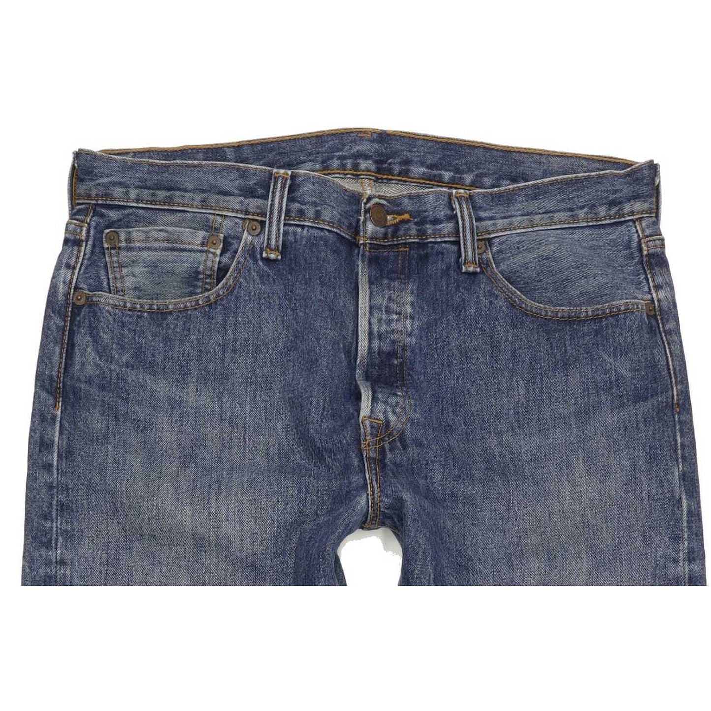 Levi's Men Blue Straight Regular Jeans W34 L34