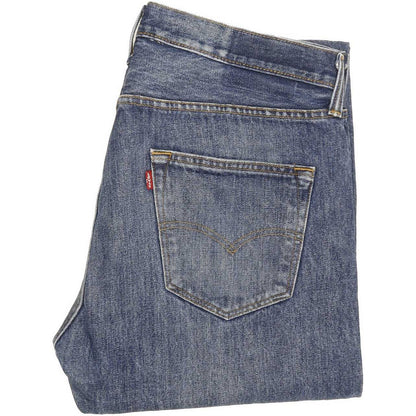 Levi's Men Blue Straight Regular Jeans W34 L34