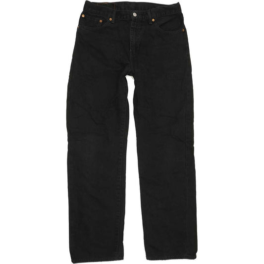 Levi's 751 Men Black Straight Regular Jeans W33 L31