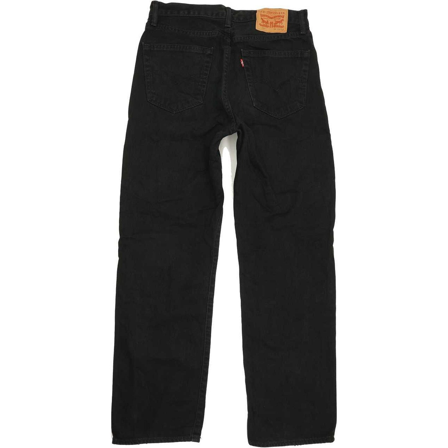 Levi's 751 Men Black Straight Regular Jeans W33 L31