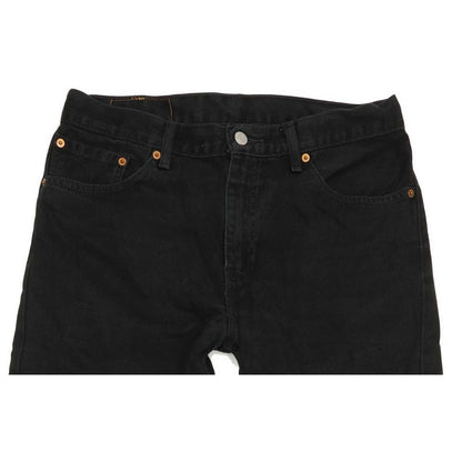 Levi's 751 Men Black Straight Regular Jeans W33 L31
