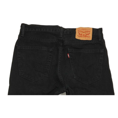 Levi's 751 Men Black Straight Regular Jeans W33 L31