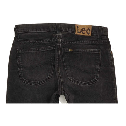 Lee Men Black Straight Regular Jeans W32 L31