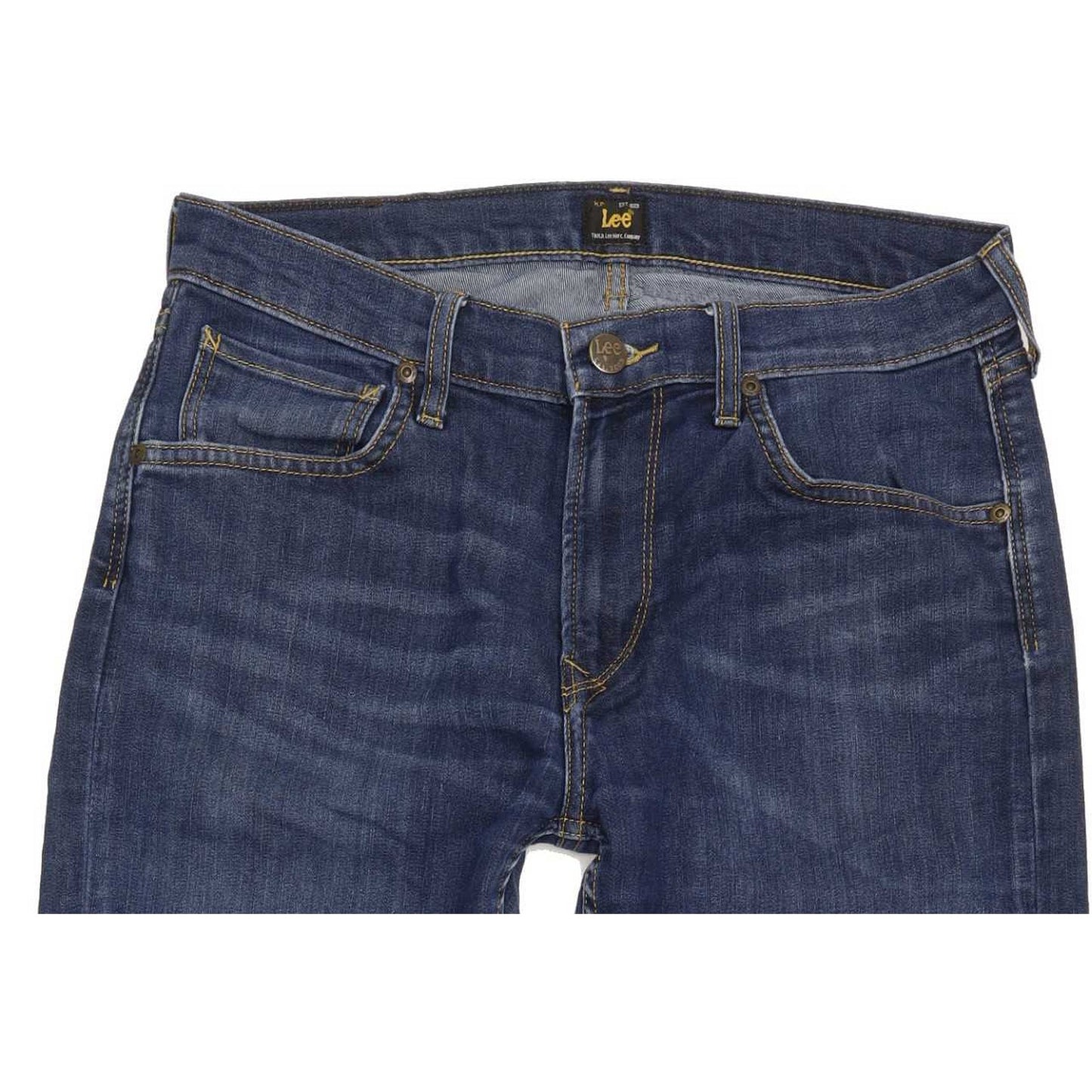 Lee Arvin Men Blue Straight Regular Stretch Jeans W31 L28