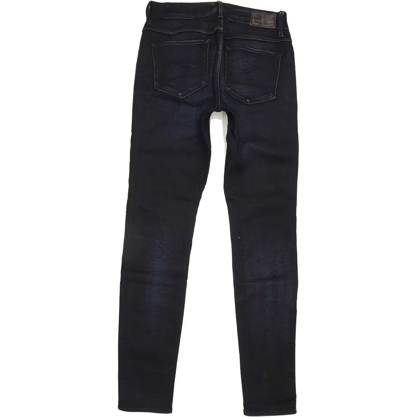 G-Star 3301 High Women Navy Skinny Slim Stretch Jeans W26 L30