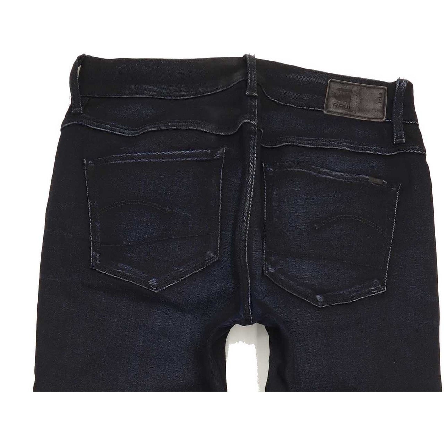 G-Star 3301 High Women Navy Skinny Slim Stretch Jeans W26 L30