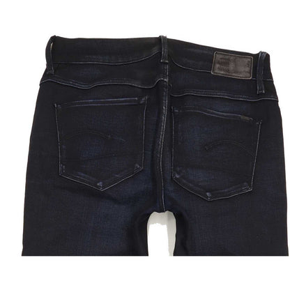 G-Star 3301 High Women Navy Skinny Slim Stretch Jeans W26 L30