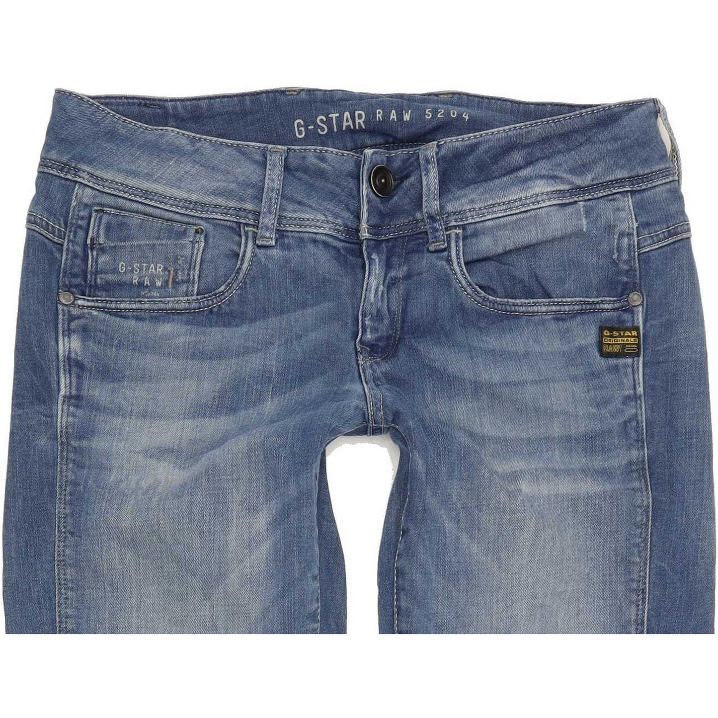 G-Star 5204 Women Blue Skinny Slim Jeans W28 L31