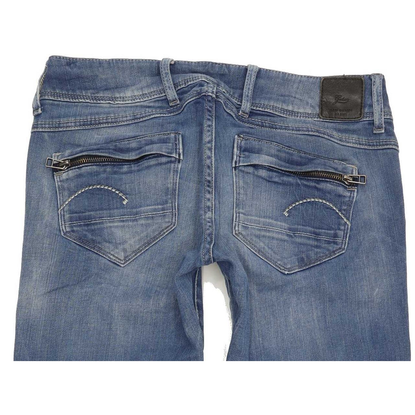 G-Star 5204 Women Blue Skinny Slim Jeans W28 L31