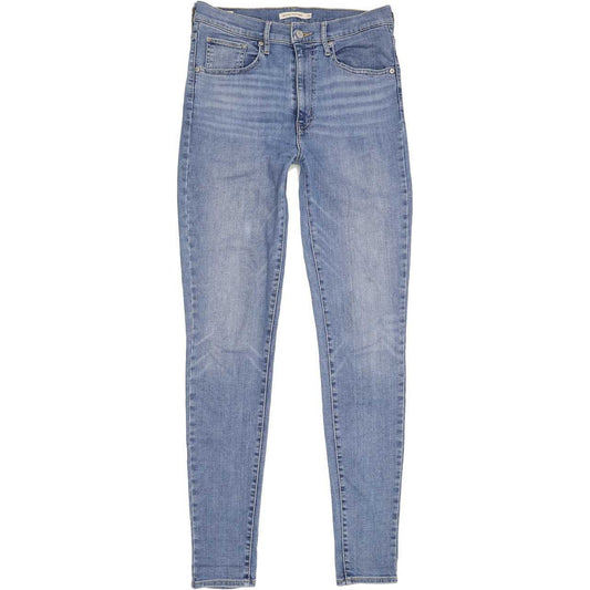 Levi's Mile High Rise Blue Skinny Stretch Jeans High Waisted W30 L32