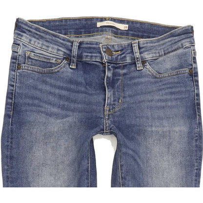 Levi's 711 Women Blue Skinny Slim Jeans W28 L30