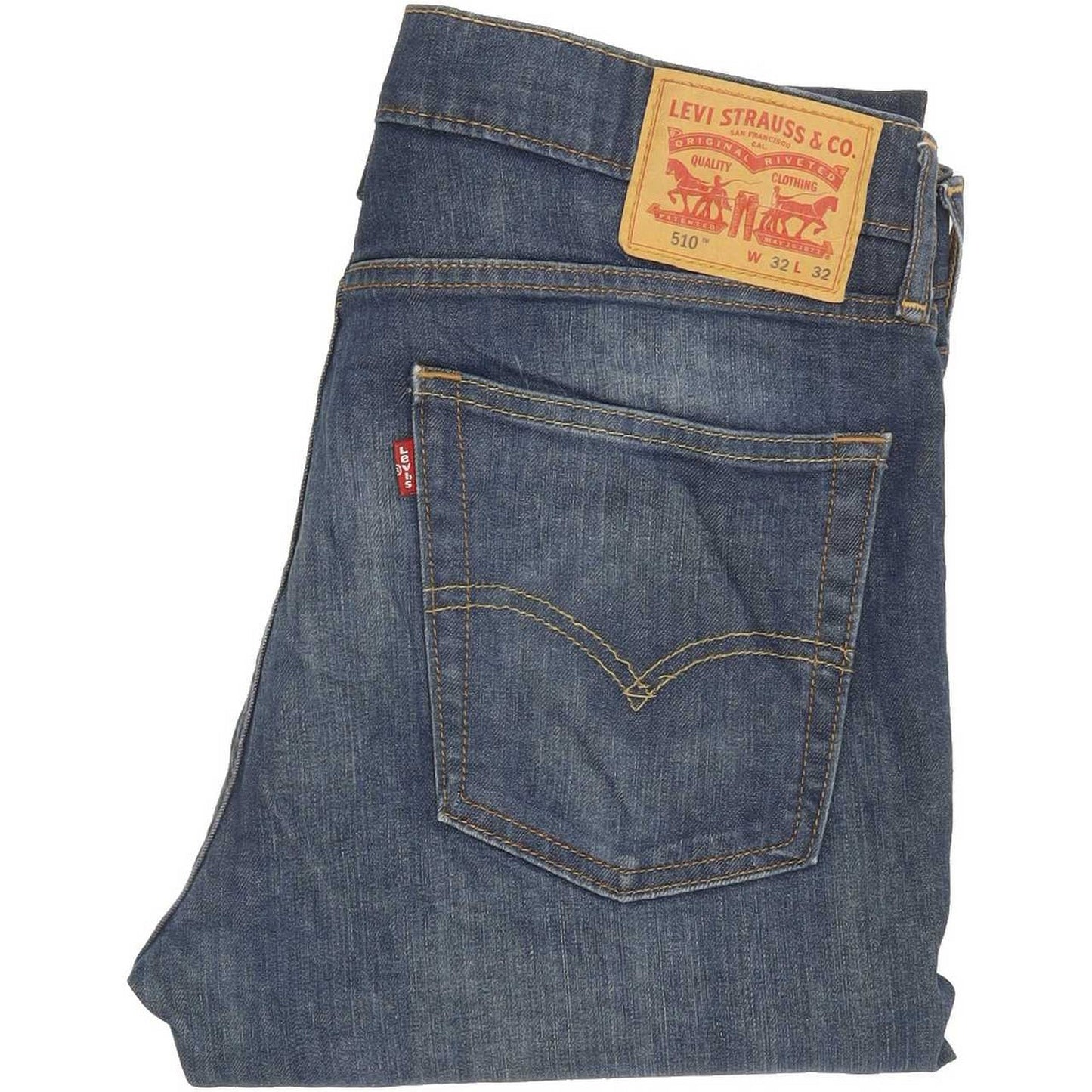 Levi's 510 Men Blue Skinny Slim Jeans W32 L31