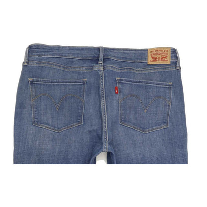 Levi's Filiforme Women Blue Skinny Regular Stretch Jeans W33 L30