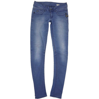 G-Star Lynn Women Blue Skinny Slim Stretch Jeans W27 L33